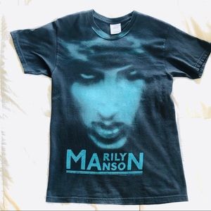 MARILYN MANSON HANES Tee Shirt